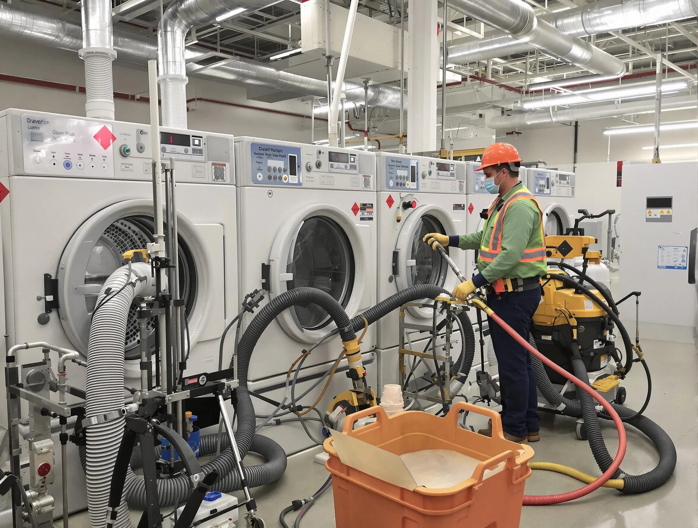 Commercial-grade dryer vent cleaning by Enon Dryer Vent Cleaning in Enon