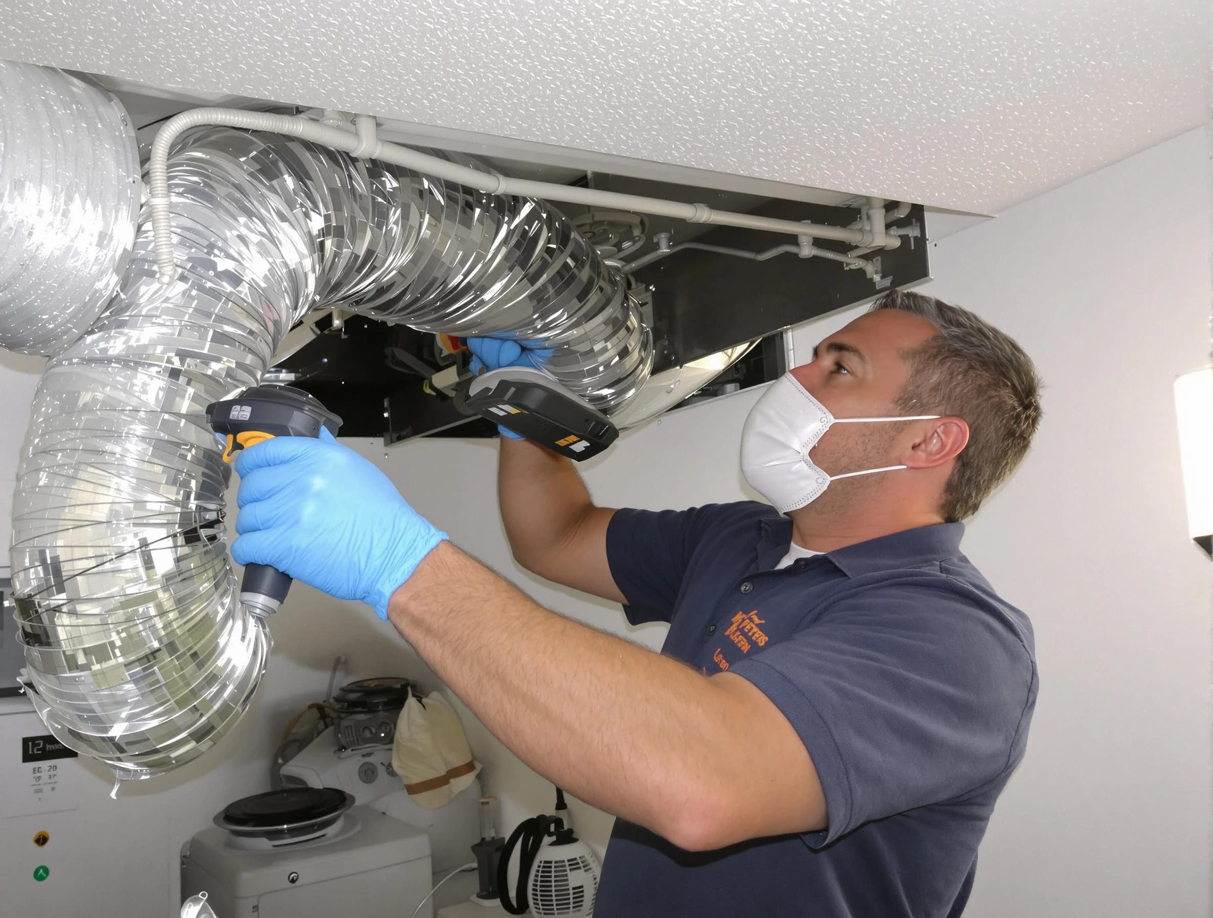 Enon Dryer Vent Cleaning professional performing thorough residential dryer vent cleaning in Enon